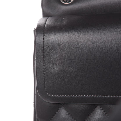 Chanel Lambskin Quilted Jumbo Double Flap Dark Grey 13 of 14