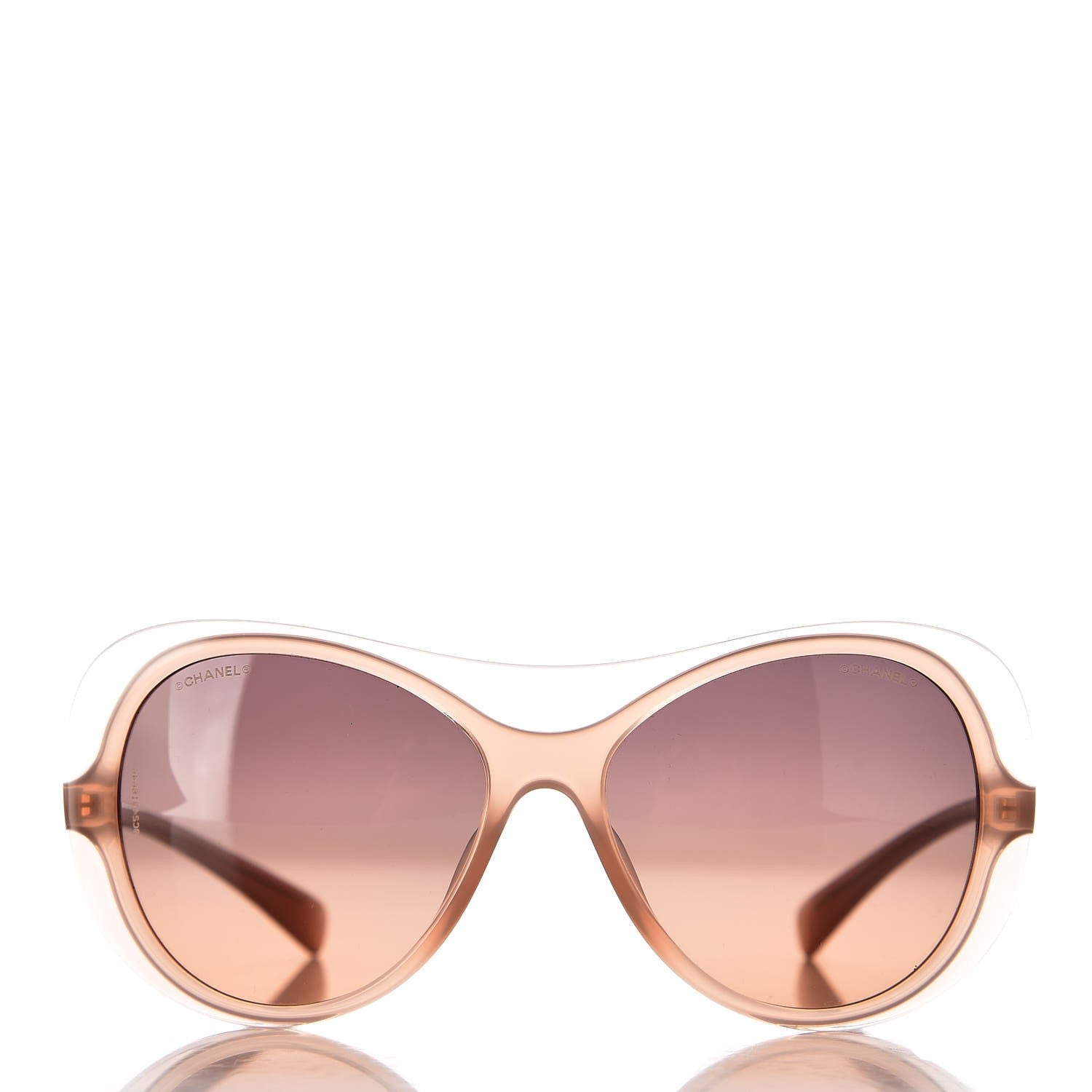 Chanel Oval Sunglasses 5389-A Light Brown 2 of 8