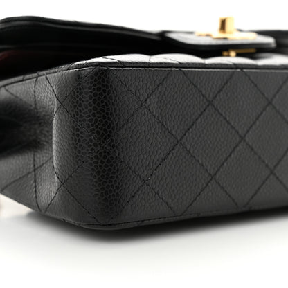 Chanel Caviar Quilted Small Double Flap Black 9 of 11