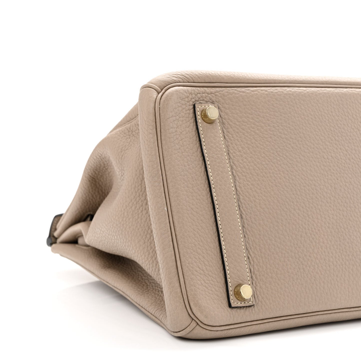 Taurillon Clemence Birkin 35 Gris Tourterelle