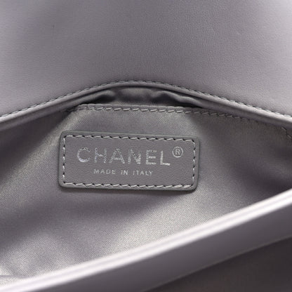 Chanel Lambskin Quilted By 4 Flap Crossbody Grey 6 of 10