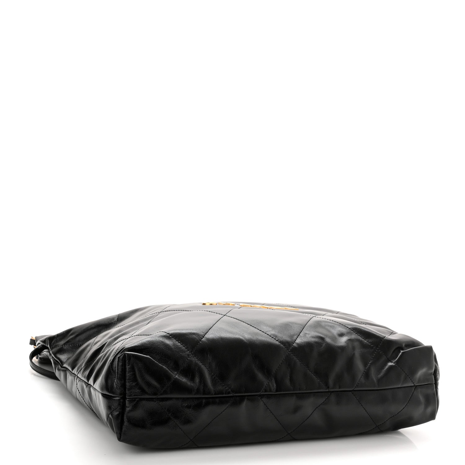Chanel Shiny Calfskin Quilted Chanel 22 Black 5 of 11