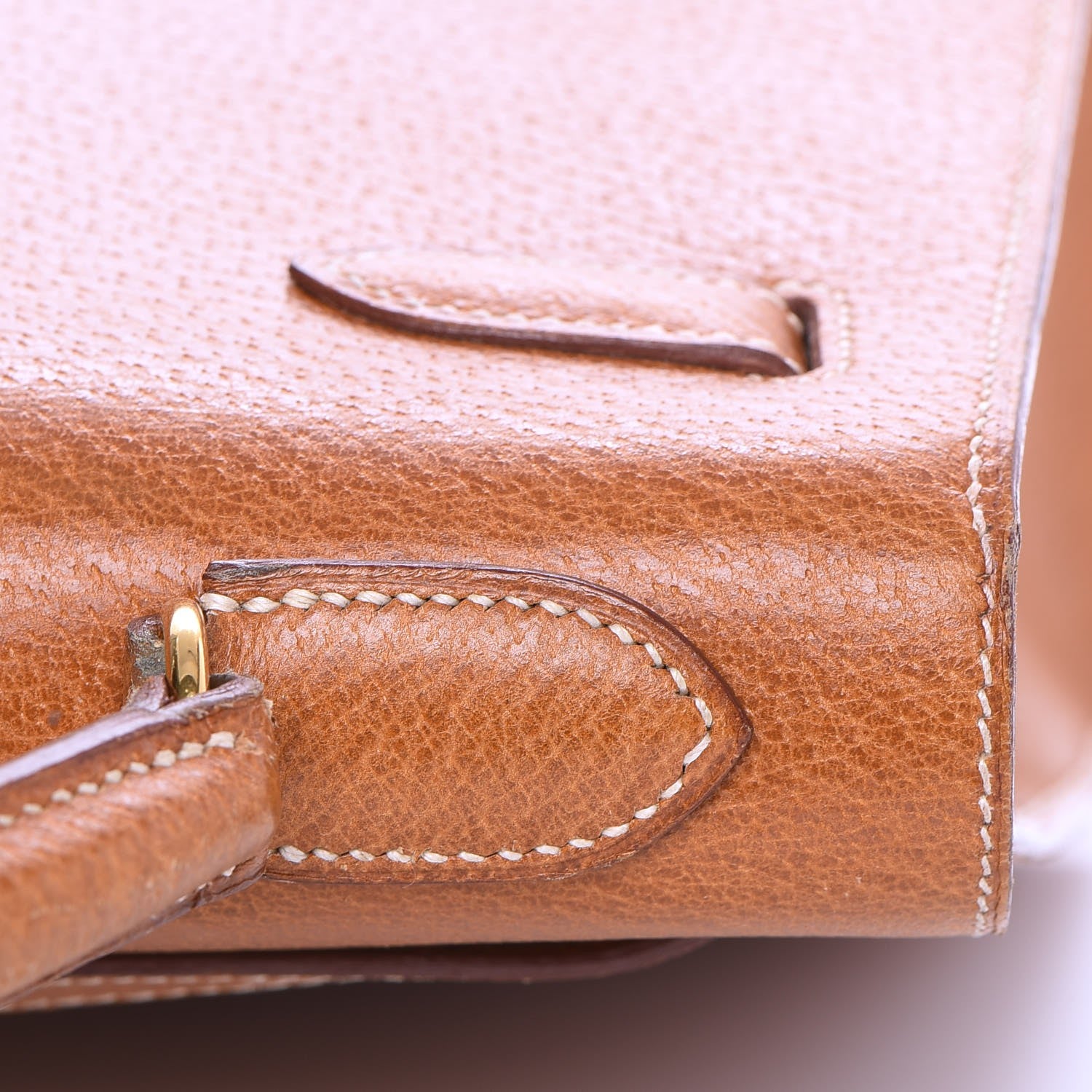 Hermes Peau Porc Sellier Kelly 32 Gold 36 of 47