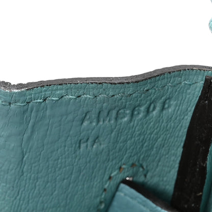 Hermes Togo Birkin 30 Bleu Saint Cyr 7 of 11