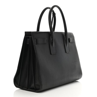 Saint Laurent Calfskin Large Sac De Jour Carryall Black 3 of 12