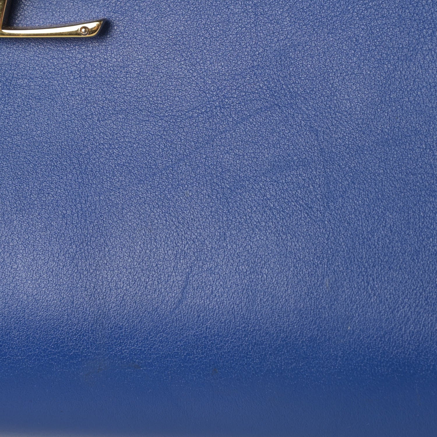 Saint Laurent Calfskin Monogram Baby Cabas Blue 19 of 19