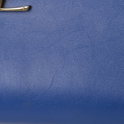 Saint Laurent Calfskin Monogram Baby Cabas Blue 19 of 19