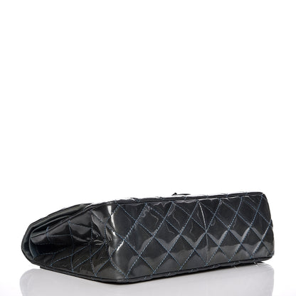 Chanel Patent Quilted 2.55 Reissue 227 Flap Blue Fonce 5 of 21