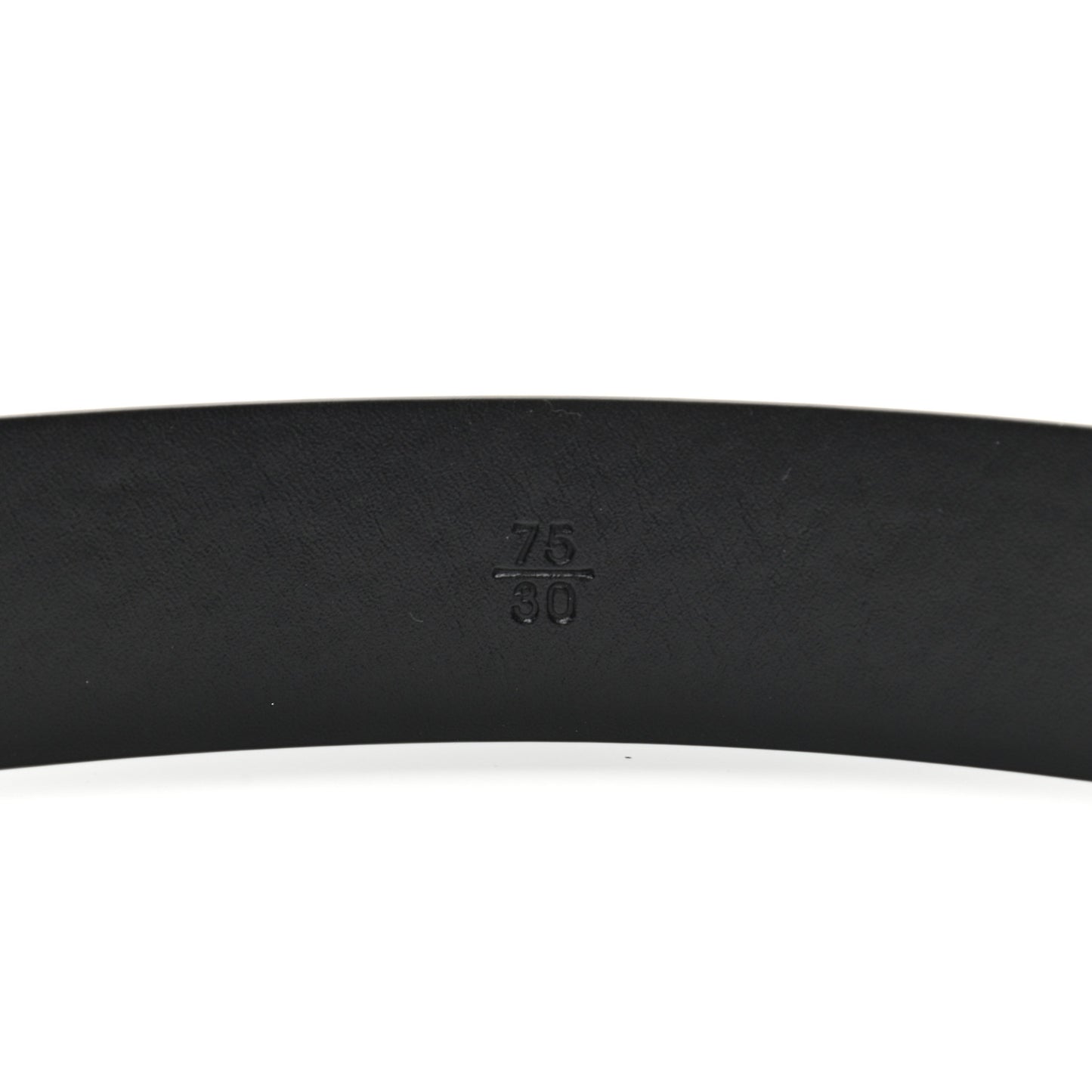 Calfskin Crystal CC Chain Belt 75 30 Black
