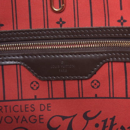 Louis Vuitton Damier Ebene Neverfull MM 6 of 16
