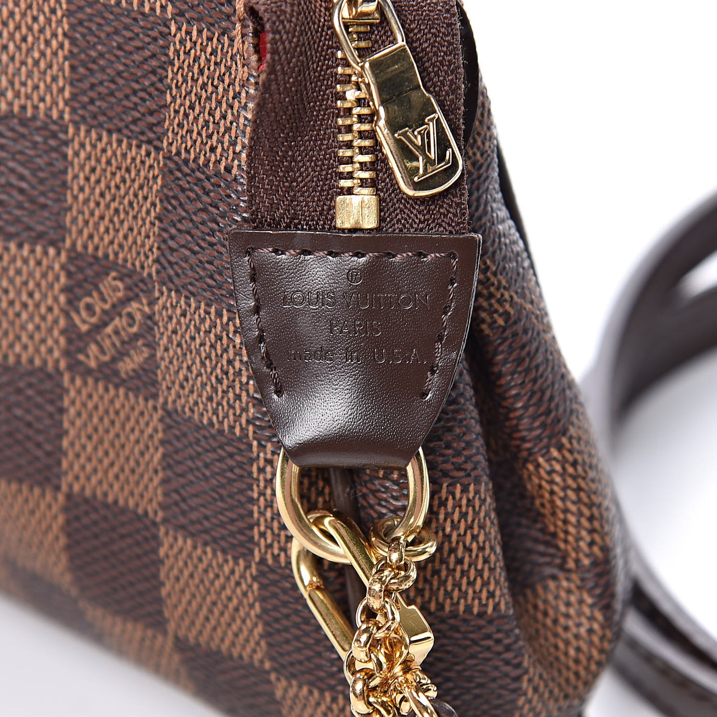 Damier Ebene Eva Clutch