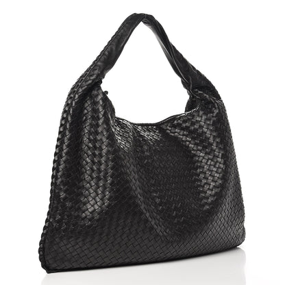 Bottega Veneta Nappa Intrecciato Maxi Veneta Hobo Nero Black 3 of 9
