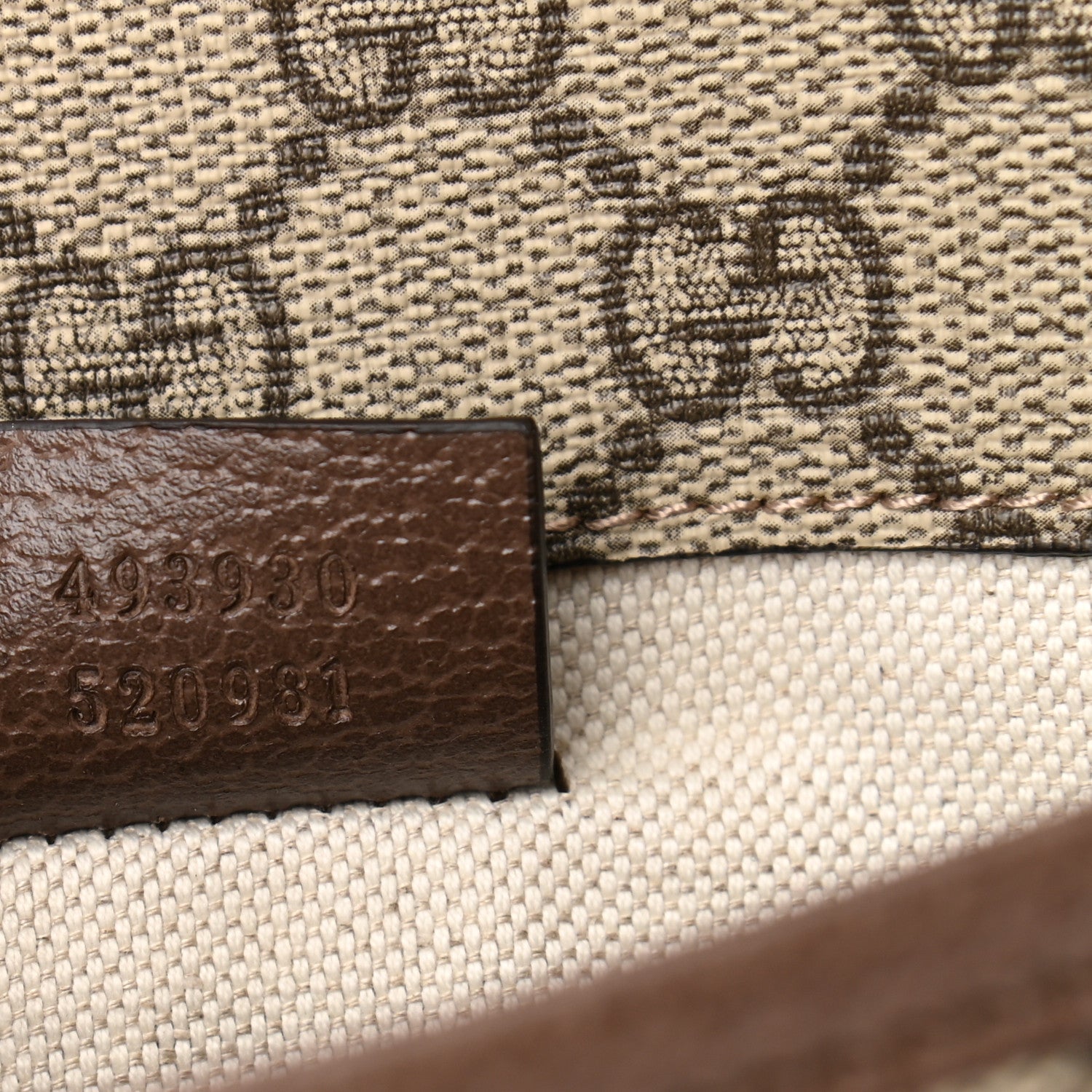 Gucci GG Supreme Monogram Neo Vintage Web Belt Bag Brown 7 of 10
