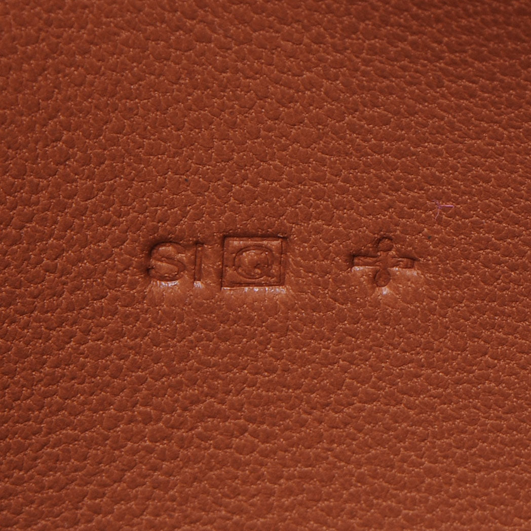 Hermes Taurillon Clemence Dogon Combined Wallet Gold 7 of 7