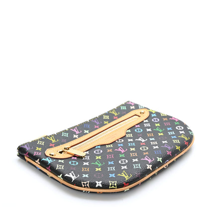 Louis Vuitton Monogram Multicolor Pochette Plate GM Black 4 of 6