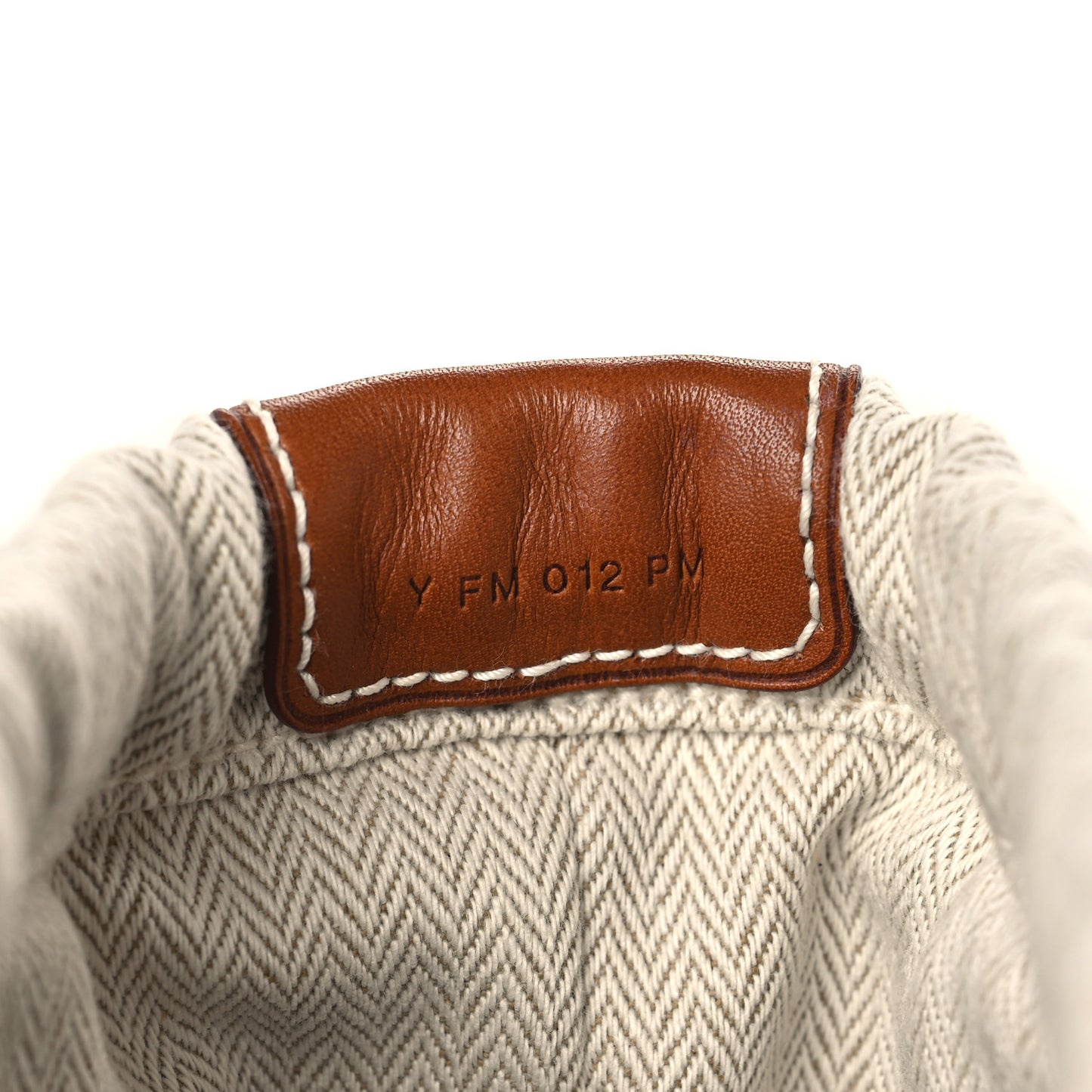 Canvas Barenia Fourbi 25 MM Pouch Naturel Fauve