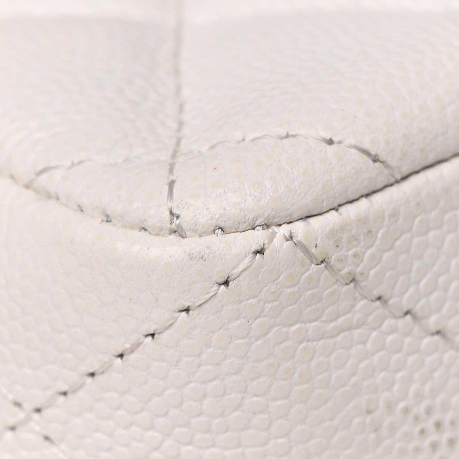 Chanel Caviar Quilted Small Double Flap White 11 of 13