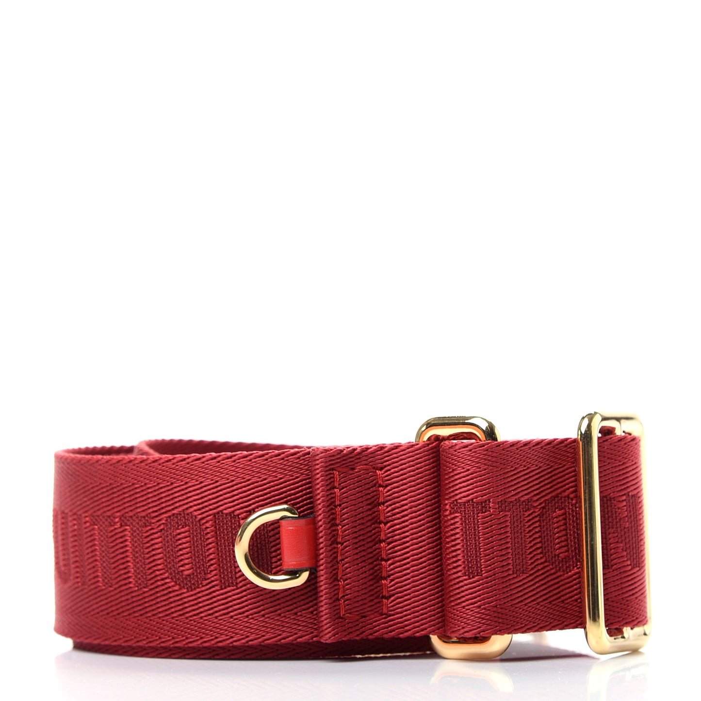 Monogram Denim Multi Pochette Accessories Shoulder Strap Red
