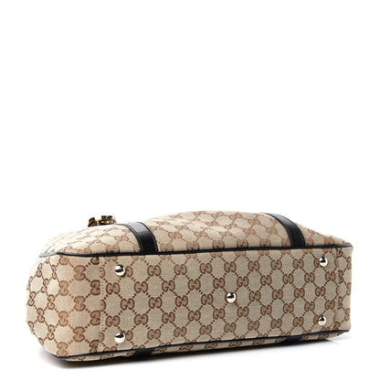 Gucci Monogram Medium Twins Tote Black 4 of 10