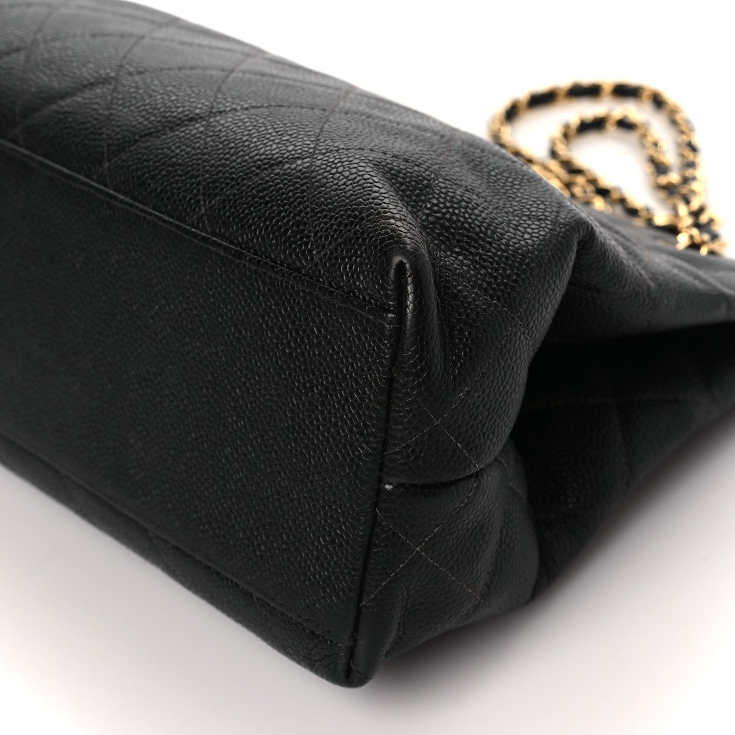 Chanel Caviar Quilted Shopping Tote Black 8 of 8