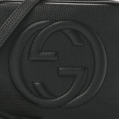 Gucci Pebbled Calfskin Small Soho Disco Bag Black 8 of 11
