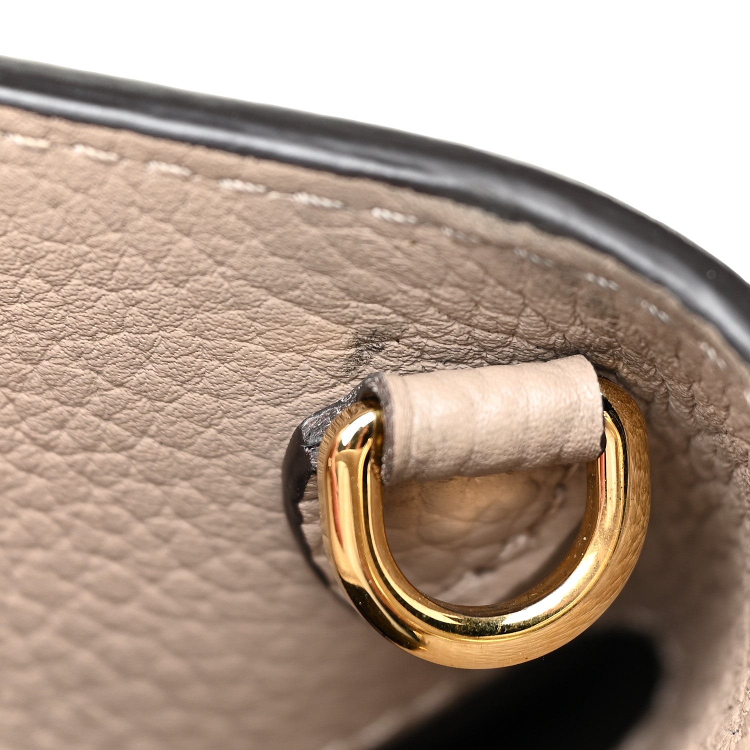 Louis Vuitton Taurillon Capucines BB Galet 11 of 13