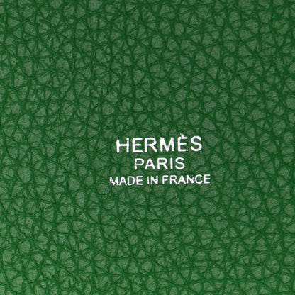 Hermes Taurillon Clemence Picotin Lock 22 MM Bamboo 6 of 9
