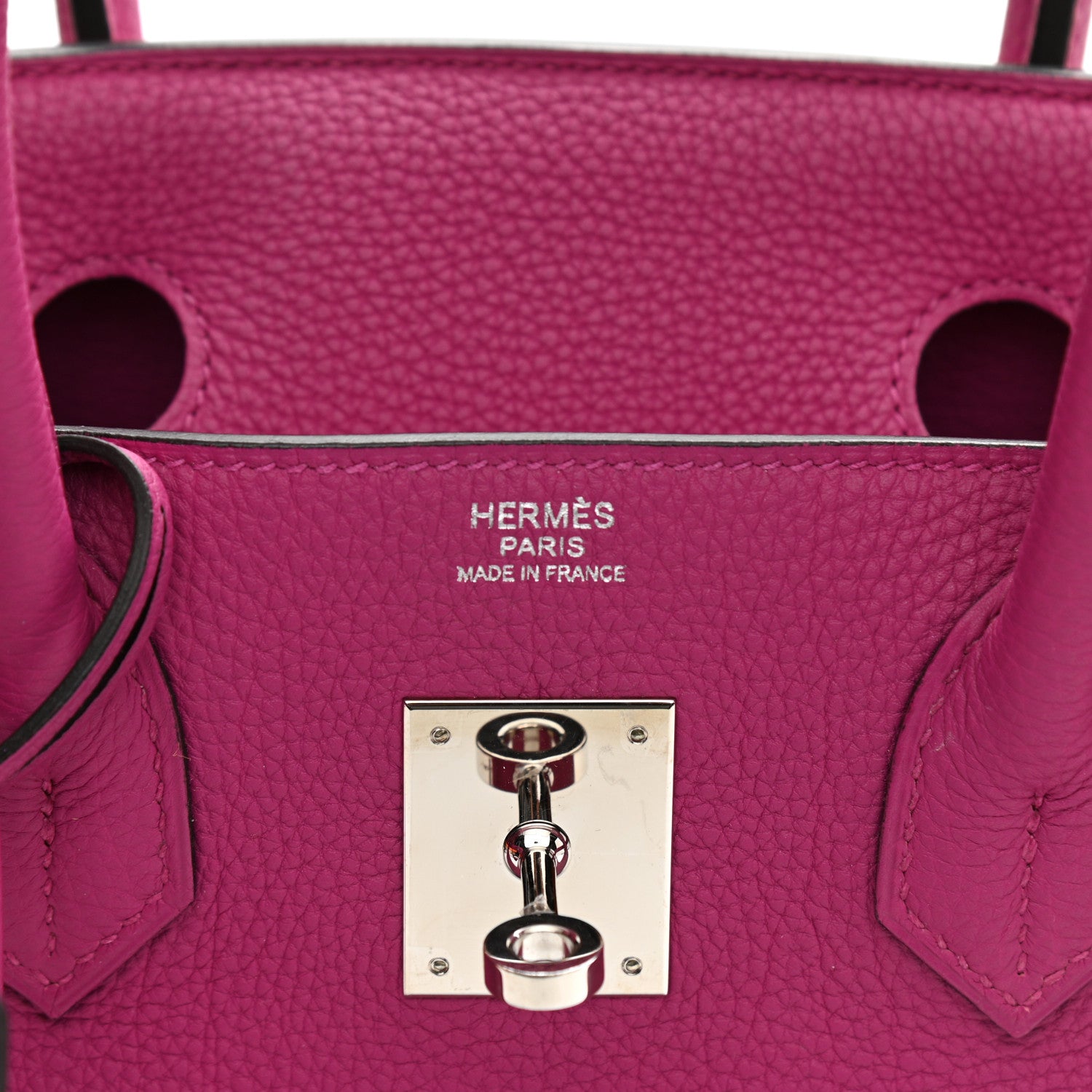 Hermes Togo Birkin 30 Rose Pourpre 6 of 11