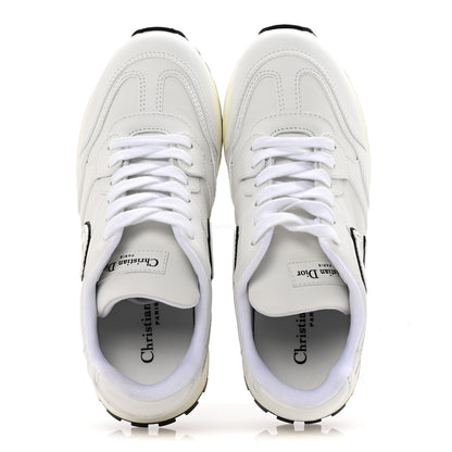 Christian Dior Calfskin C'est Dior Sneakers 37.5 White Black 2 of 10
