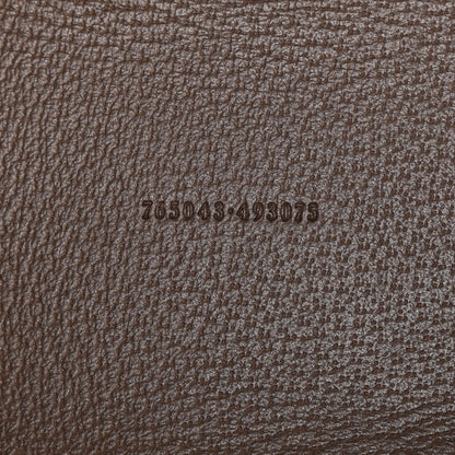 Gucci GG Supreme Monogram Textured Calfskin Small Ophidia Shoulder Tote Bag Beige Ebony New Acero 7 of 11