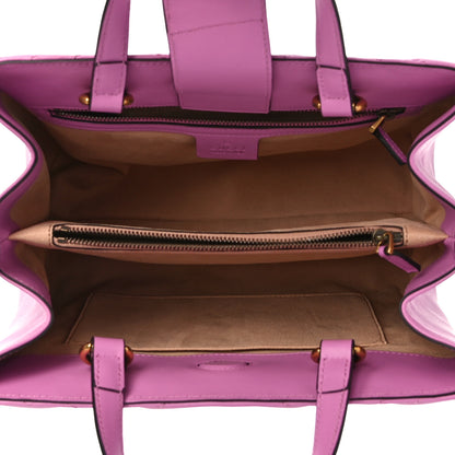 Gucci Calfskin Matelasse Small GG Marmont Tote Candy Mousse 5 of 11