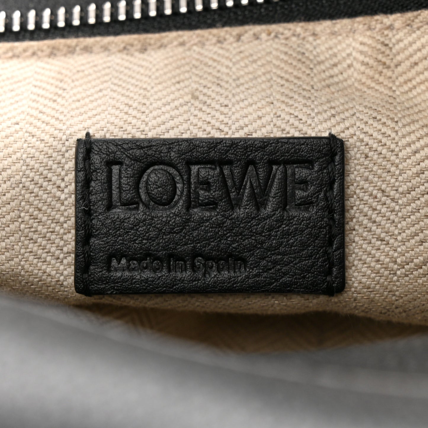 Calfskin Medium Puzzle Bag Black