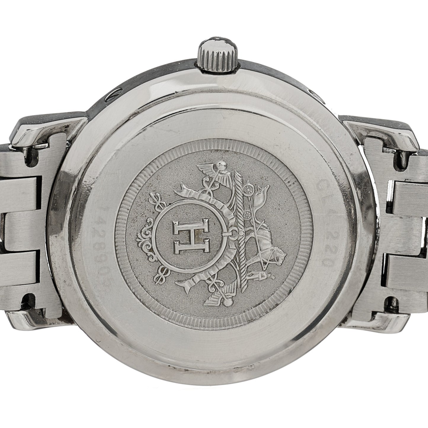 Stainless Steel 24mm Clipper Quartz Watch Gold