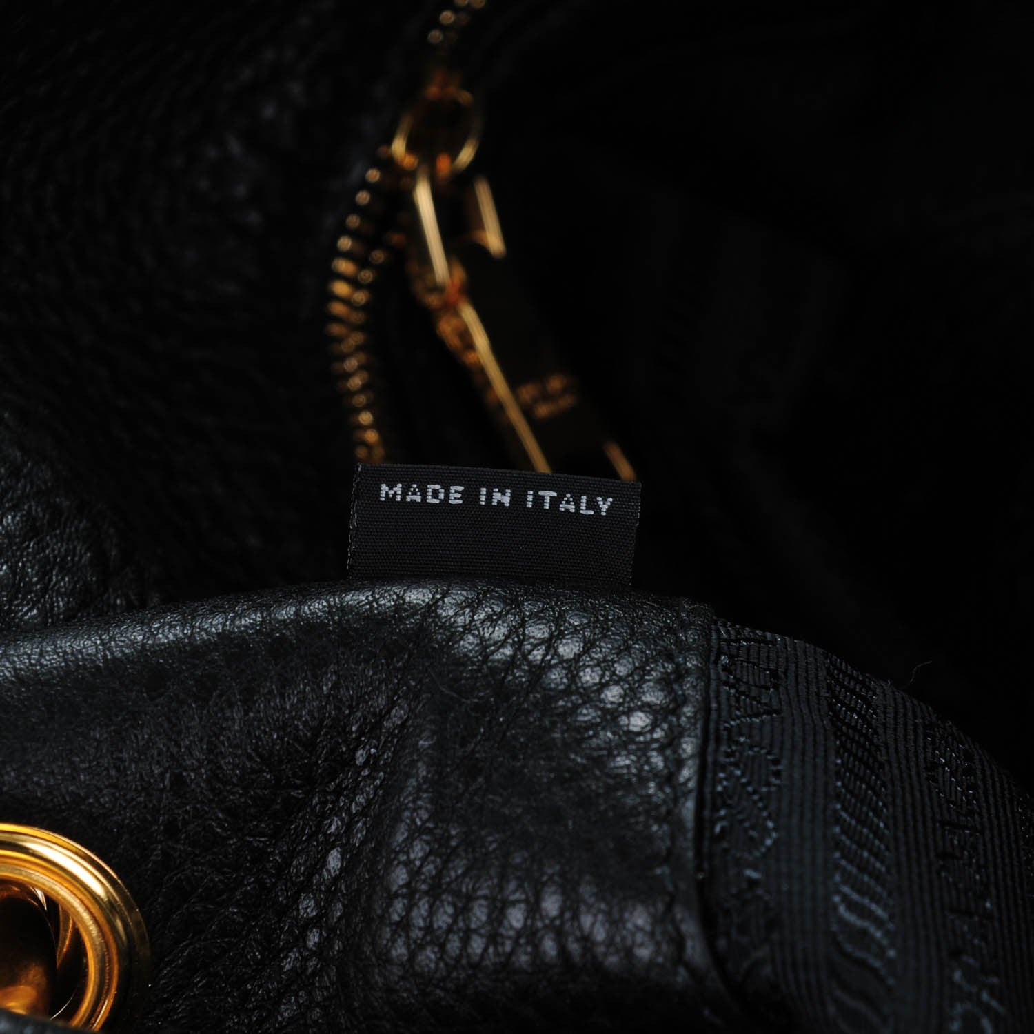 Prada Vitello Daino Hobo Nero Black 7 of 8