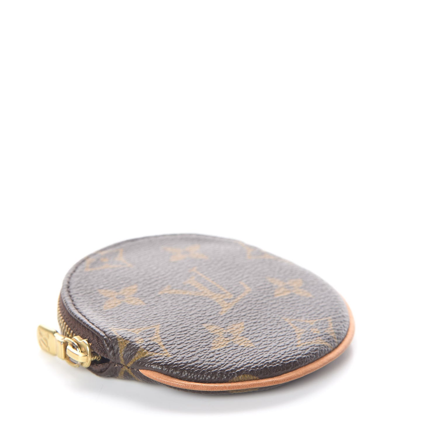 Monogram Round Coin Purse