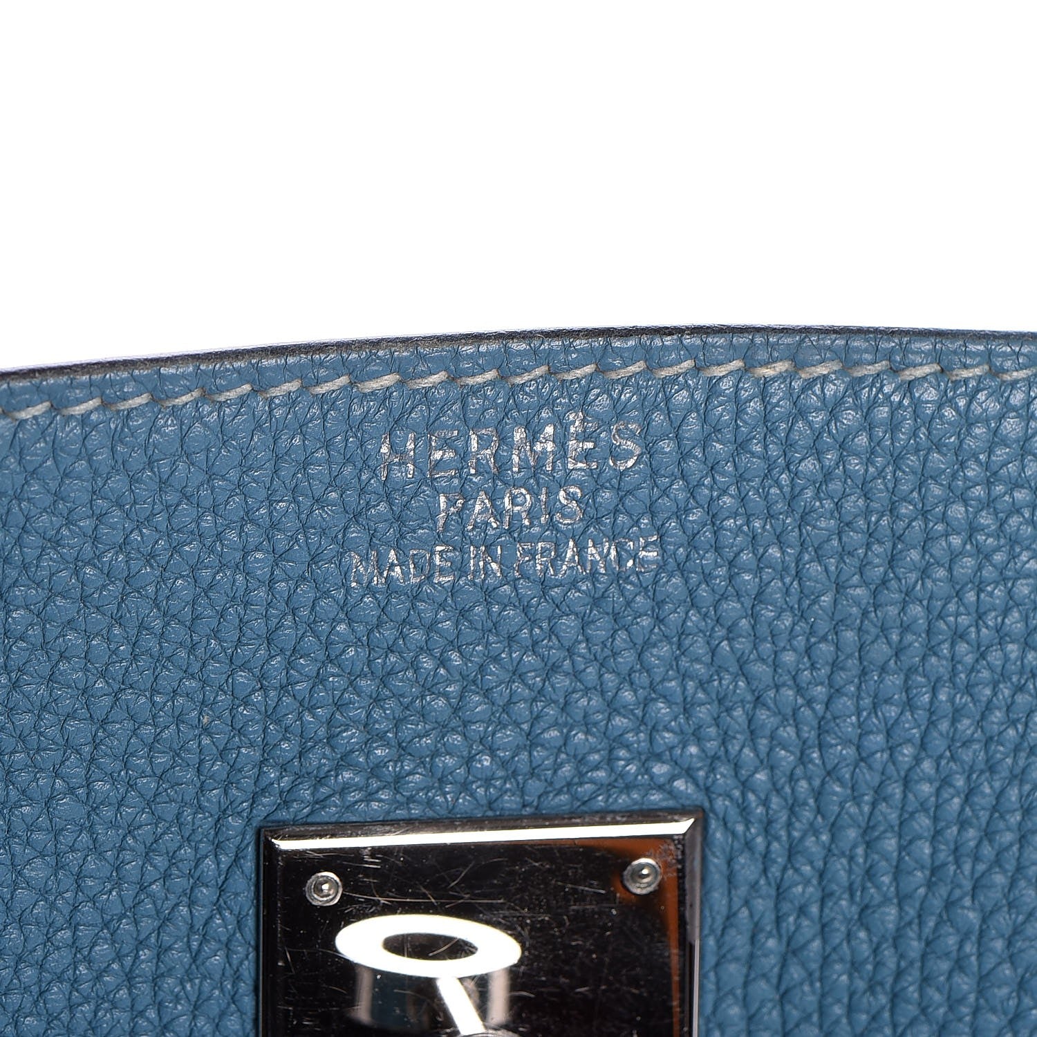 Hermes Togo Birkin 35 Blue Jean 23 of 37