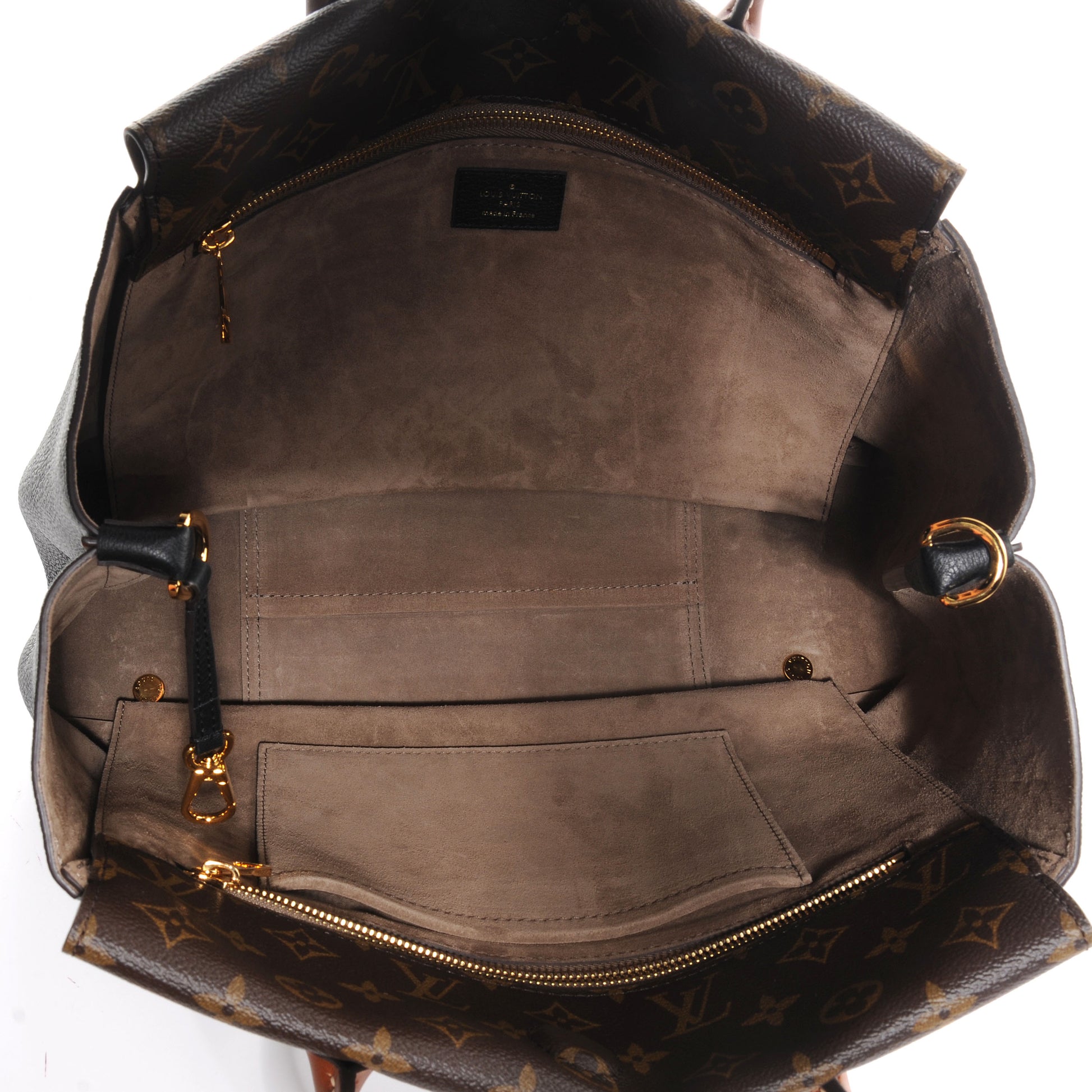 Louis Vuitton Monogram Tote W PM Black 5 of 8