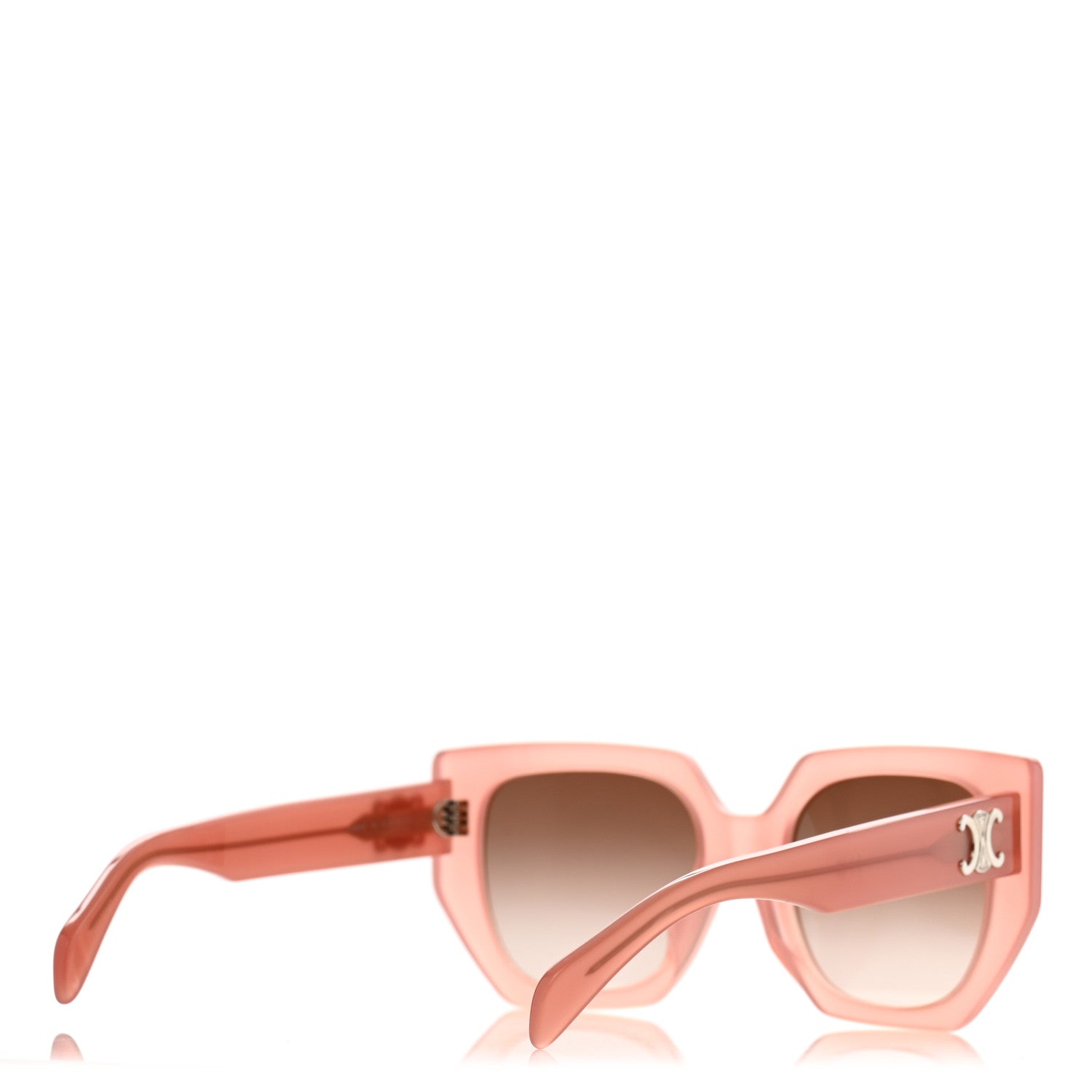 Celine Acetate Sunglasses CL40239F Pink 4 of 7