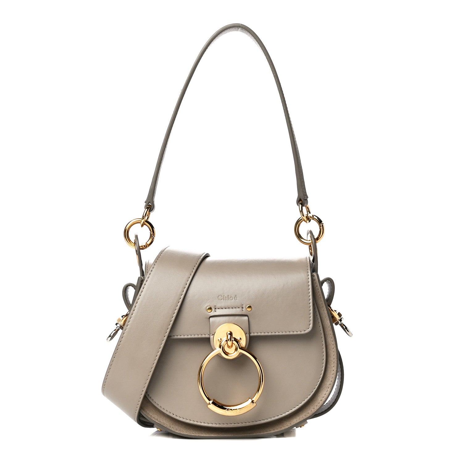Chloe Calfskin Small Tess Bag Motty Grey 1 of 22
