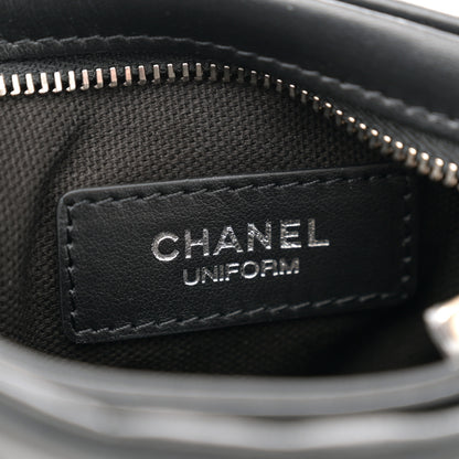 Chanel Lambskin Quilted Crossbody Bag Black 6 of 10