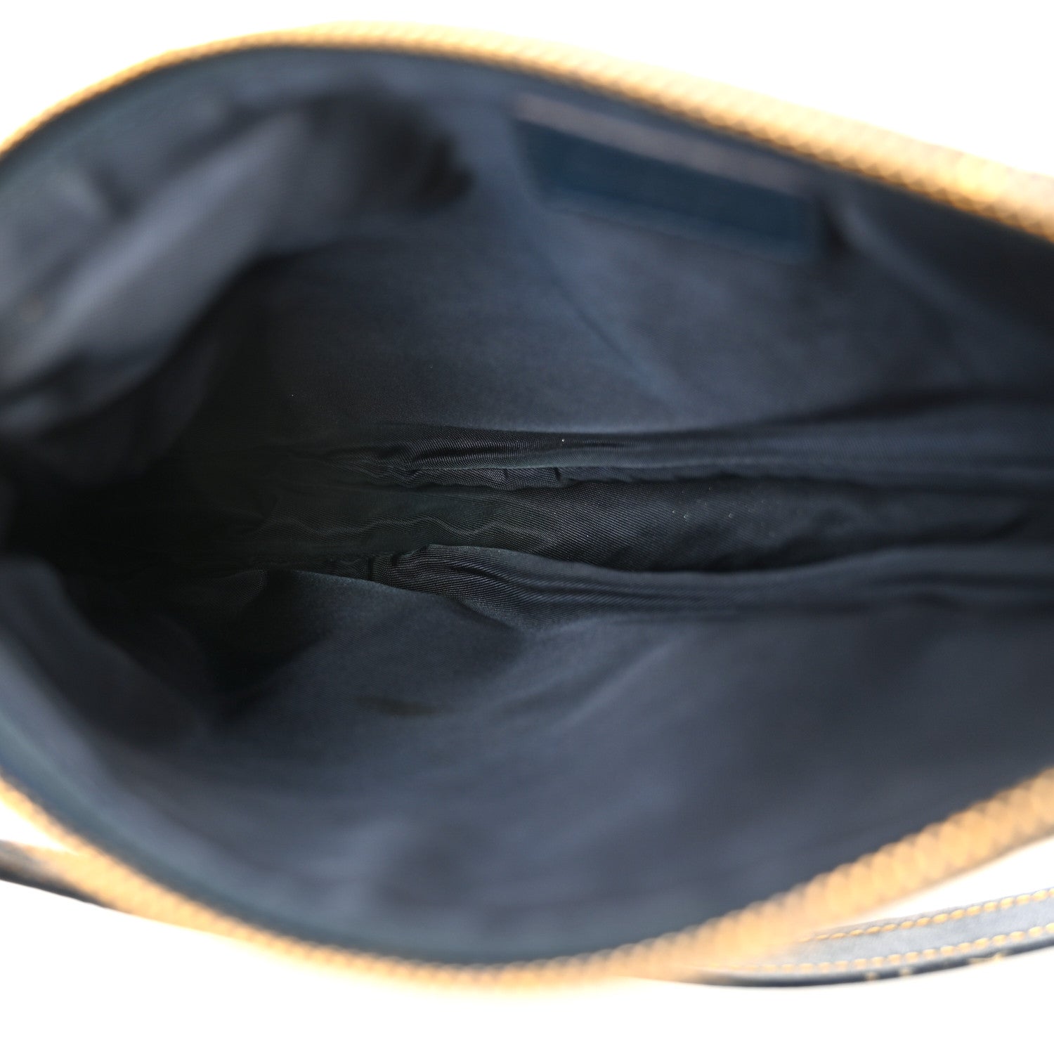 Christian Dior Monogram Mini Saddle Pochette Black 5 of 13
