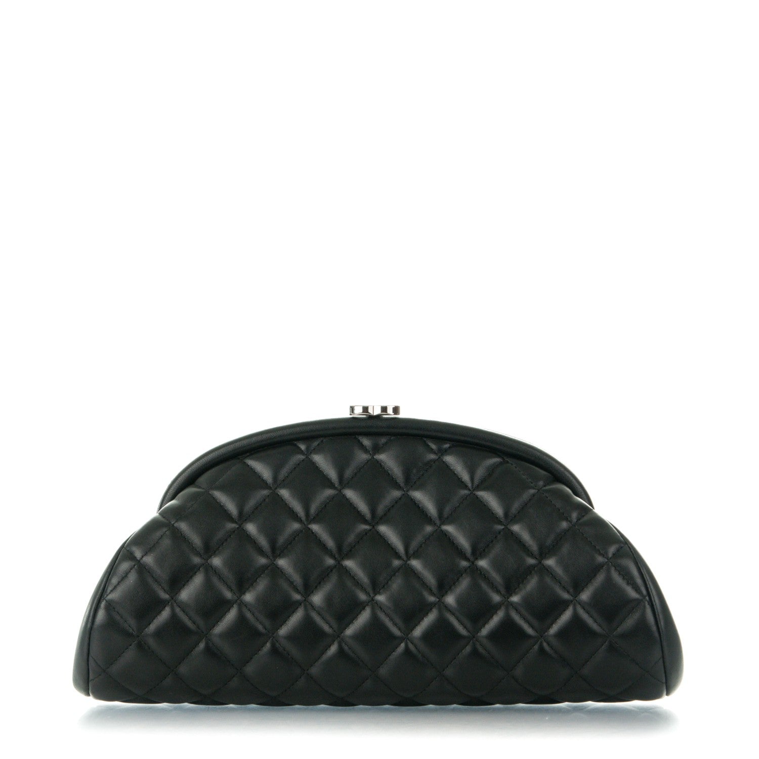 Chanel Lambskin Quilted Timeless Clutch Black 1 of 7