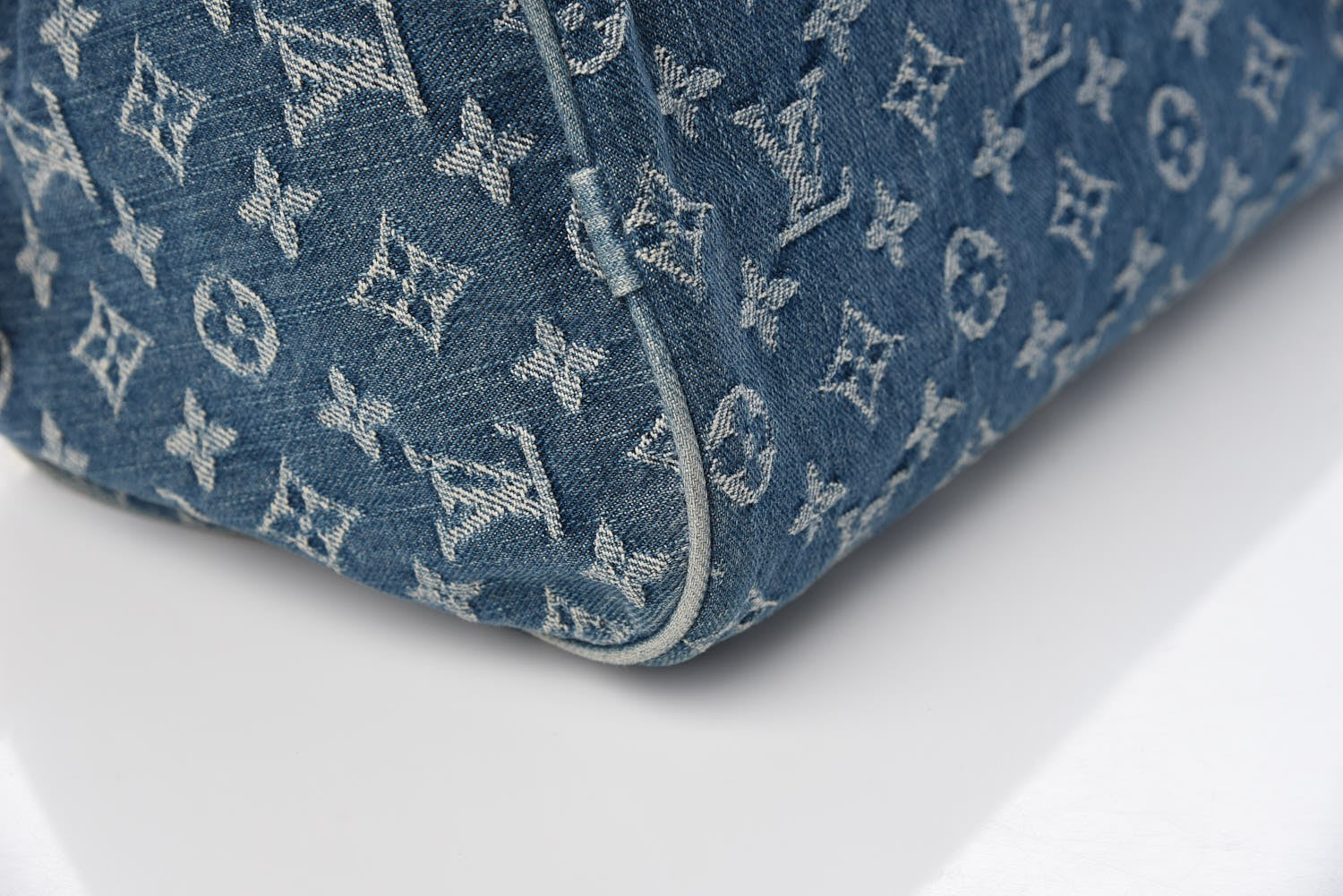 Louis Vuitton Monogram Denim Neo Speedy Blue 11 of 12