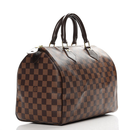 Louis Vuitton Damier Ebene Speedy 30 3 of 11