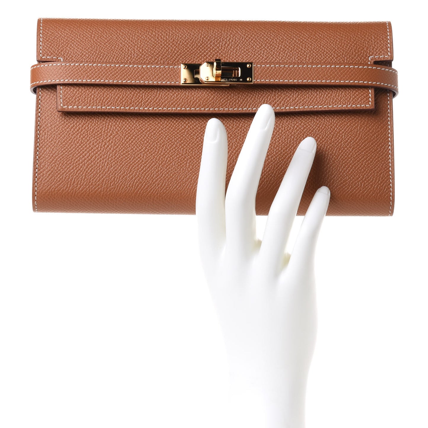 Epsom Kelly Longue Wallet Gold