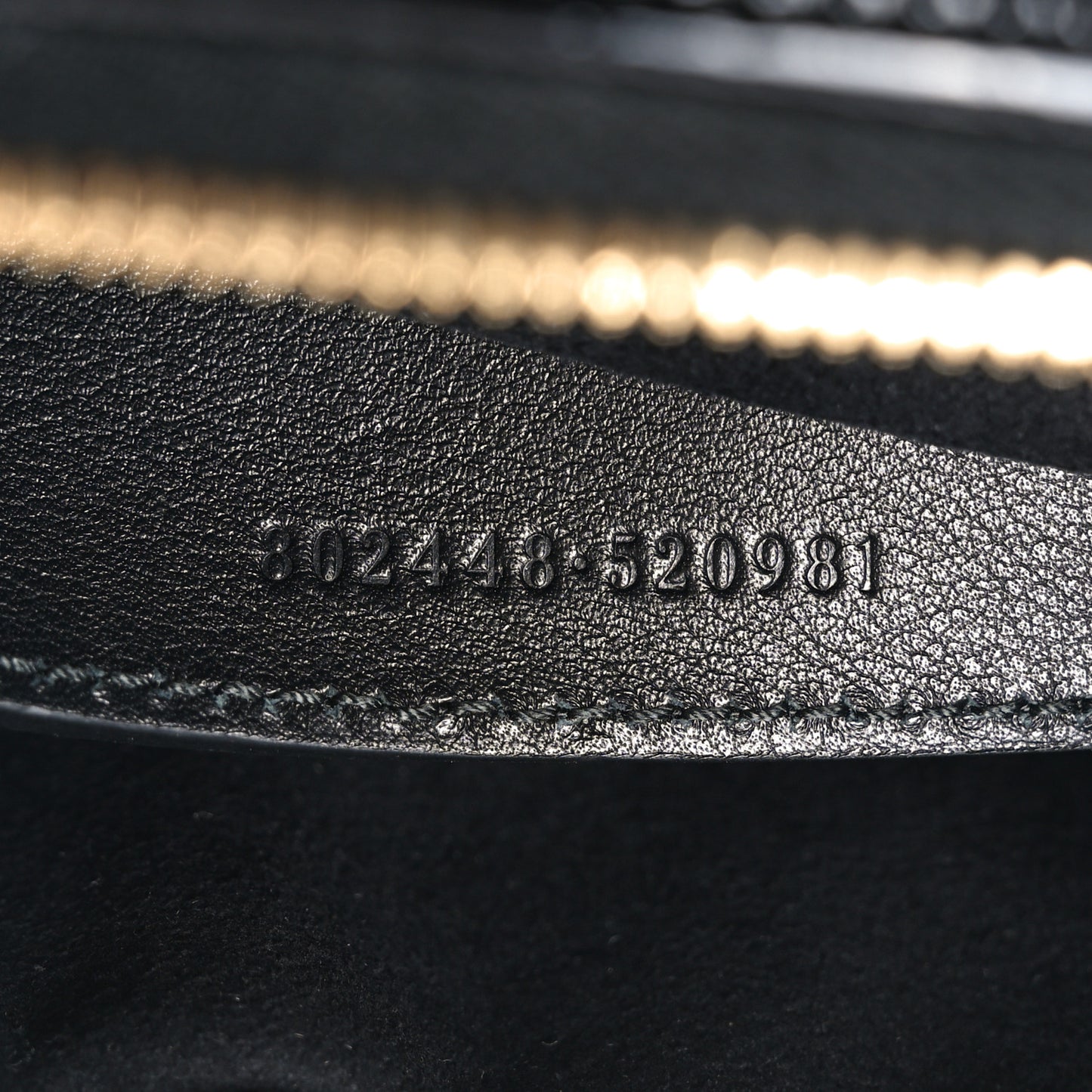 Patent Lambskin Matelasse Small GG Marmont Camera Bag Black