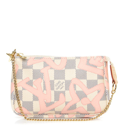 Louis Vuitton Damier Azur Tahitienne Mini Pochette Accessories 1 of 7