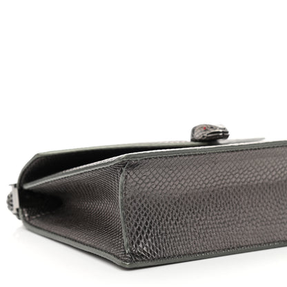 Bulgari Metallic Karung Serpenti Forever Shoulder Bag Silver 9 of 11