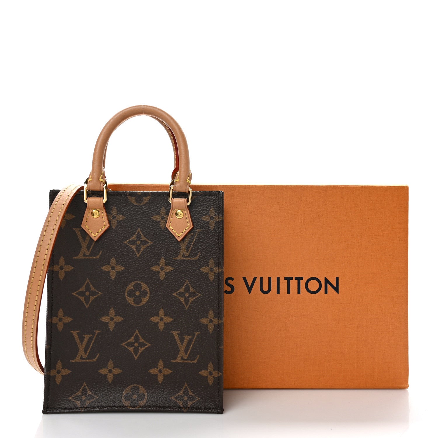 Louis Vuitton Monogram Petit Sac Plat 13 of 13