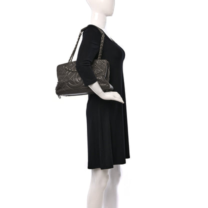 Chanel Caviar Quilted Timeless CC Shopping Tote Grey 2 of 11